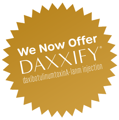 we now offer burst daxxify treatment image